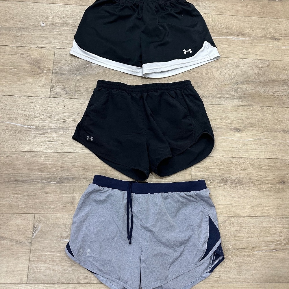 Bundle Of 3 Size Medium Running Shorts / Athletic… - image 1